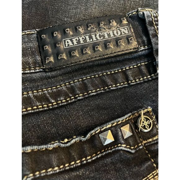 Affliction denim jeans - Picture 10 of 10